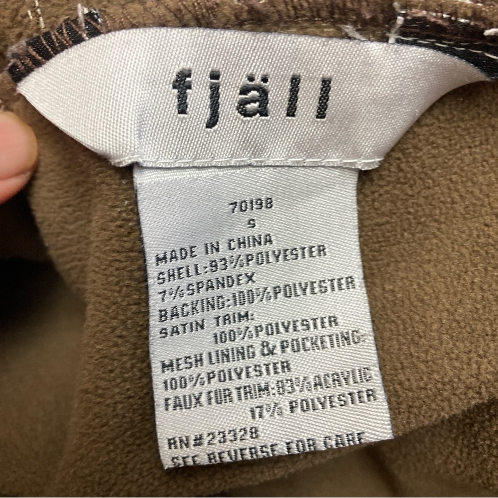 Fjall Beige Softshell Jacket Parka  Womens Sz S - Picture 14 of 15